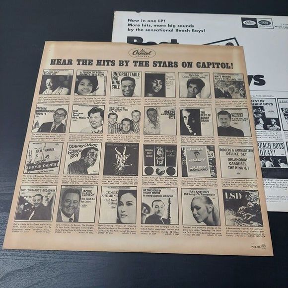 Beach Boys Vinyl LP BEST OF VOL 2 1967 Stereo Capitol Records Star Line DT 2706 - Picture 6 of 11